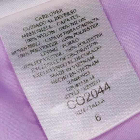 JONA MICHELLE Special Occasion Dress Color Lilac - Picture 14 of 16